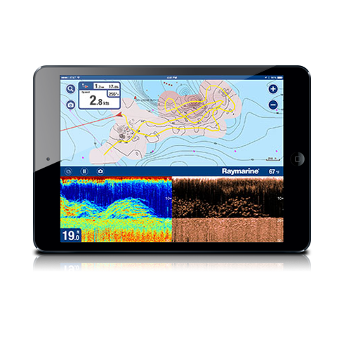 Dragonfly 4 Sonar - GPS - Chartplotter - DownVision™ Displays