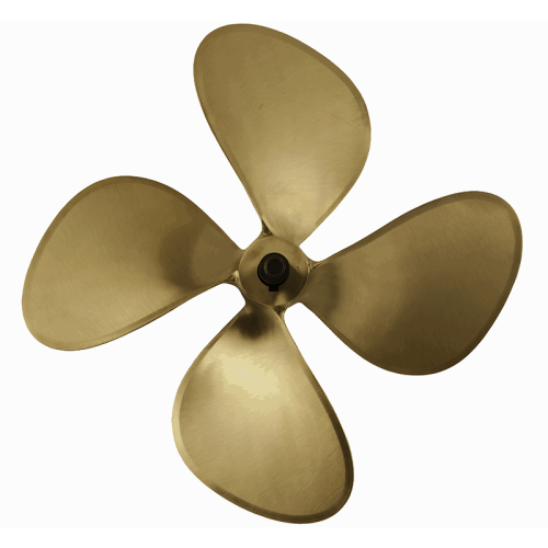 Michigan Wheel 30 Inch Dyna-Quad 4 Blade Bronze DQ4B30B Propeller