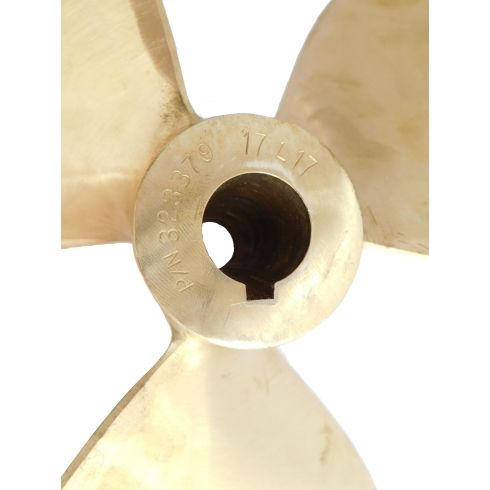 Michigan Wheel 9 Inch Dyna-Jet 3 Blade Bronze DJ3B9B Propeller