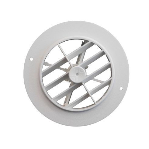 Round Plastic Grill - White