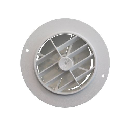 Round Plastic Grill - White