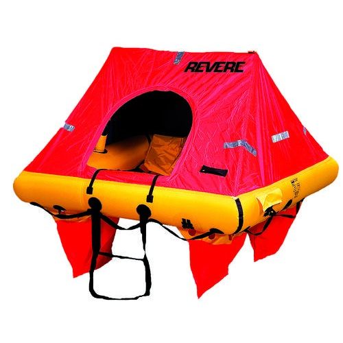 Revere Coastal Elite Plus 8 Person Life Raft, Valise