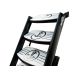 UMT Marine Carbon Fiber Boarding Stairs - 19" or 24" - 6 to 10 Steps