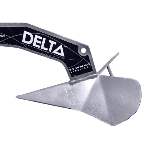 Ancla Delta Galvanizada - 14 lbs (6 kg) Para Barcos 21'-31' (6 - 9 m)