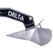 Ancla Delta Galvanizada - 14 lbs (6 kg) Para Barcos 21'-31' (6 - 9 m)