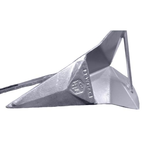 Ancla Delta Galvanizada - 14 lbs (6 kg) Para Barcos 21'-31' (6 - 9 m)