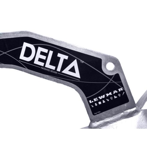 Delta Galvanized Anchor - 35 lbs / 16 kg - For Boats 35'-52'