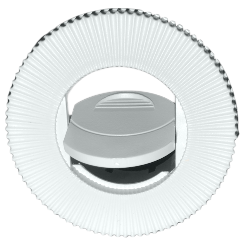 Dometic Euro Style Round Plastic Grill - White