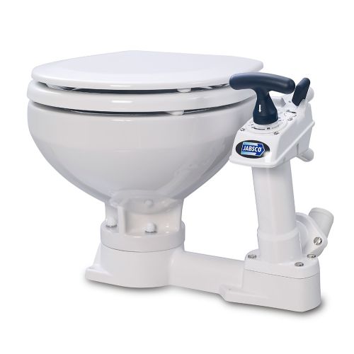 Jabsco Manual 'Twist n' Lock' toilet - Compact Bowl - 29090-5000