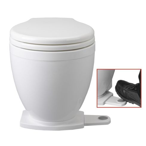 Jabsco Economy Electric Toilet - Compact Bowl - Select Voltage