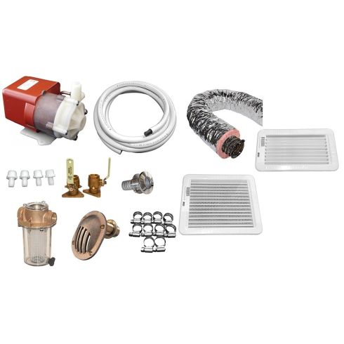 Kit de instalación de aire acondicionado premium para 115/230 V - ECD16, DTU16 y DCU18 - (16 000 y 18 000 BTU)