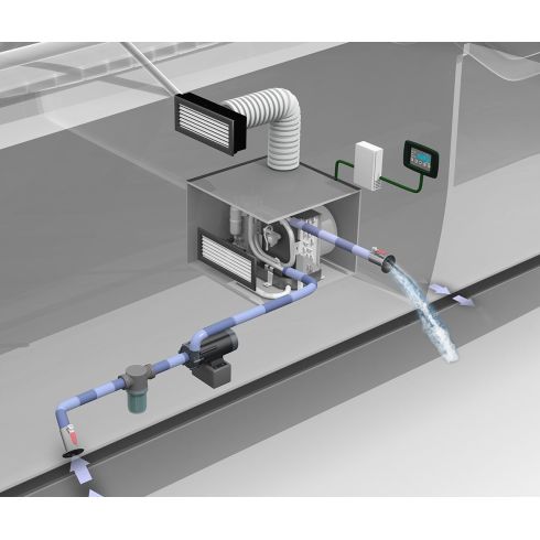 Webasto S10 BlueCool S Series - 230V - 10,000 BTU's