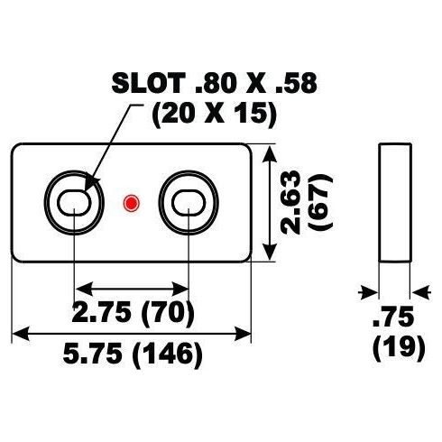 HC2A Hull Anode (Replaces ZHC-2)