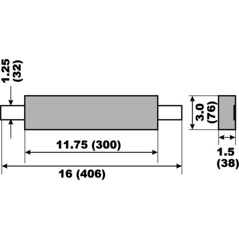 H404A Pacemaker Hull Anode (Replaces Z-404, A-90)