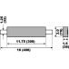 HA3A-A 5 lb Strap Anode With Aluminum Strap. Replaces GA12, ZSS-12