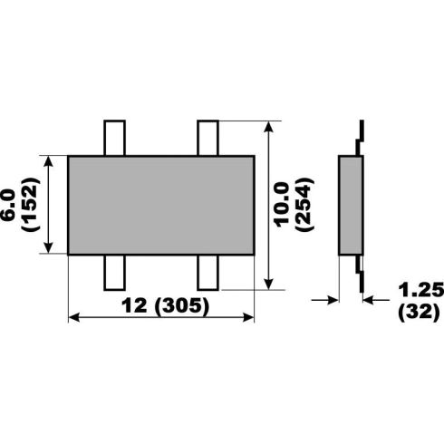 H404A Pacemaker Hull Anode (Replaces Z-404, A-90)