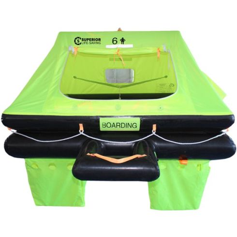 Coastal Surge Liferaft - 6 Person - w/ Valise