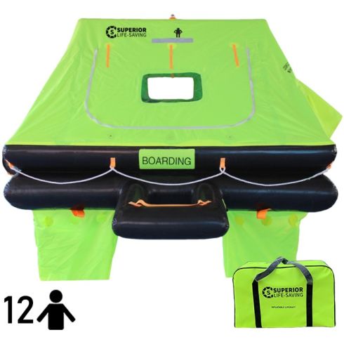 Coastal Surge Liferaft - 6 Person - w/ Valise