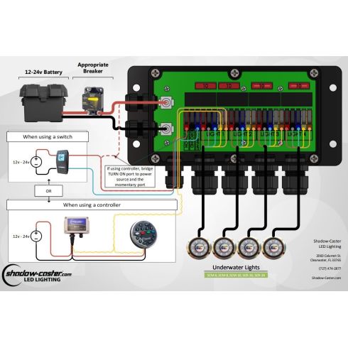 Shadow-Caster Single Zone Lighting Controller