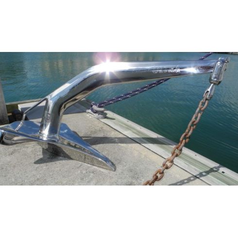 UA100-220 - 100 kg (220 LBS) 316 Stainless Steel Anchor