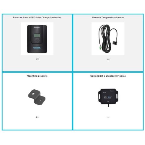 Renogy ROVER LI 60 AMP MPPT SOLAR CHARGE CONTROLLER