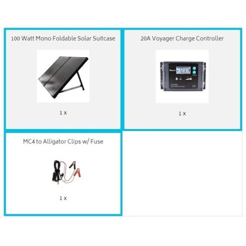 100 WATT 12 VOLT FLEXIBLE MONOCRYSTALLINE SOLAR PANEL