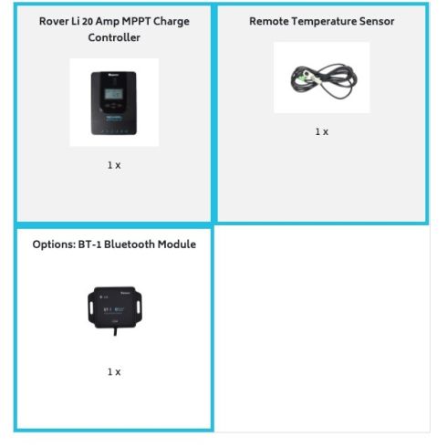 RENOGY SOLAR CHARGE CONTROLLER