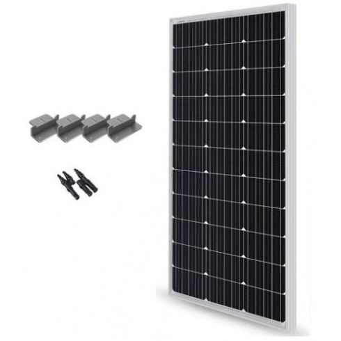 100 WATT 12 VOLT FLEXIBLE MONOCRYSTALLINE SOLAR PANEL