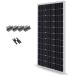 100 WATT 12 VOLT FLEXIBLE MONOCRYSTALLINE SOLAR PANEL