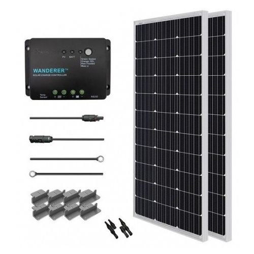 100 WATT 12 VOLT FLEXIBLE MONOCRYSTALLINE SOLAR PANEL