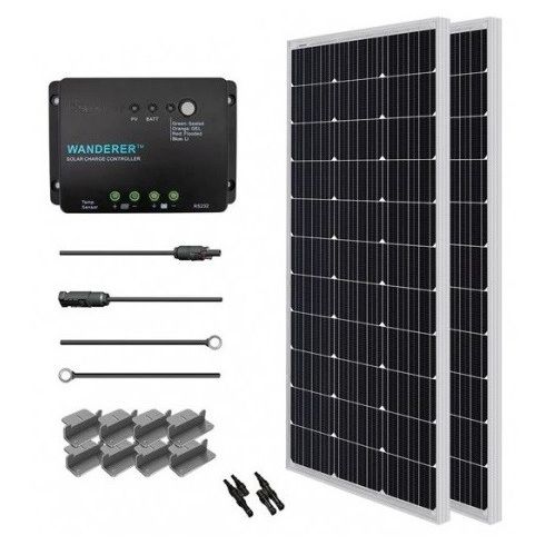 100 WATT 12 VOLT FLEXIBLE MONOCRYSTALLINE SOLAR PANEL