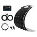 100 WATT 12 VOLT FLEXIBLE MONOCRYSTALLINE SOLAR PANEL