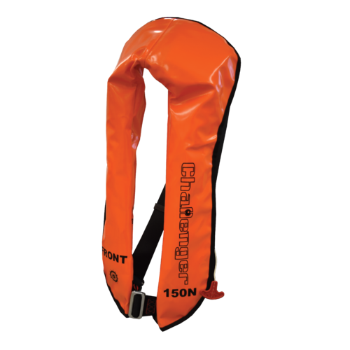 Chaleco Salvavidas Challenger Flexi-Wing 150 SOLAS - Automático - PVC Naranja