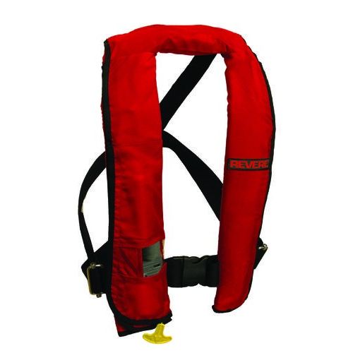 ComfortMax Inflatable PFD - manual - red - type II