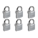 Marine Type Padlocks 60mm - 6 Pack