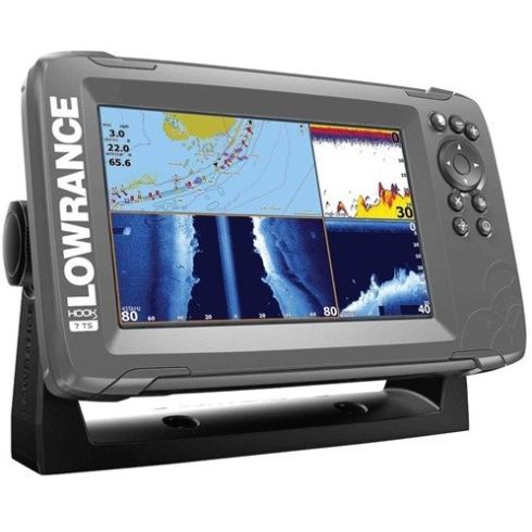 Lowrance Hook2 7 Tripleshot with Navionics Maps (US Inland)