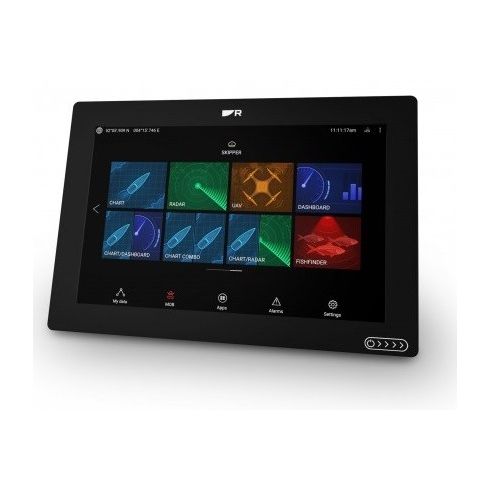 Raymarine Axiom+ Plus 12 RV - Pantalla Multifunción/Sonda de 12" con Transductor de Montaje en Popa RV-100