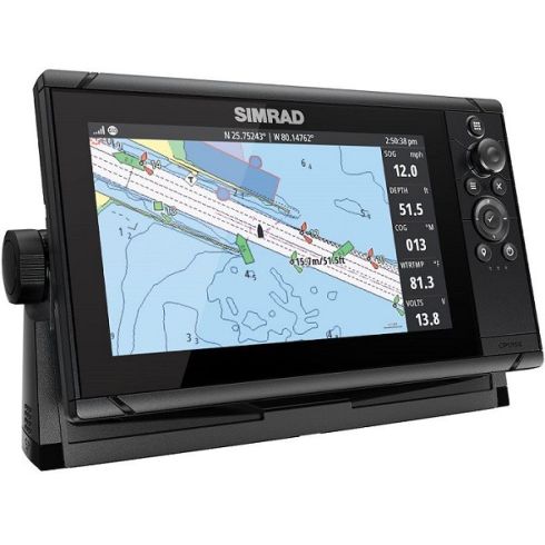 Pantalla Multifunción Simrad Cruise 9 US Coastal con Transductor de Montaje en Popa 83/200