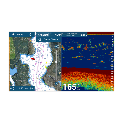 Furuno NavNet TZtouch3 12" MFD w/ 1KW CHRIP Sounder