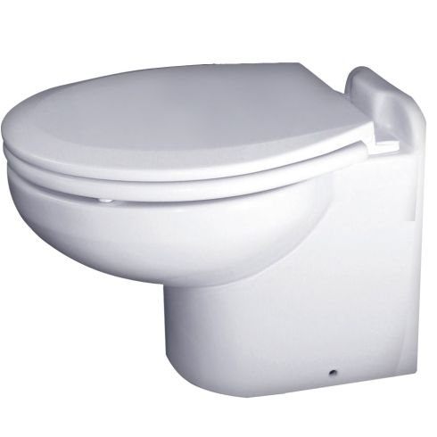 Raritan Marine Elegance - Household Style - White - Freshwater Solenoid - Smart Toilet Control - 12v | 221HF012