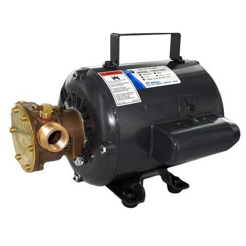 Unidad de bomba de motor de AC de bronce Jabsco - 115v