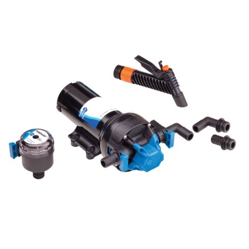 Bomba de lavado automática de alta presión serie Jabsco HotShot - 5.0GPM-70psi-12VDC