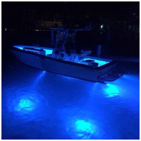 Shadow Caster SCR-24 Underwater LED Lights - Blue and White Color Changing - Up to 10,000 Lumens