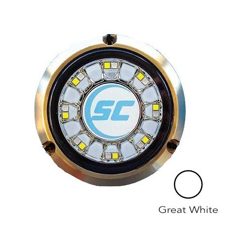 Shadow Caster SCR-16 Underwater LED Lights - Great White Single Color