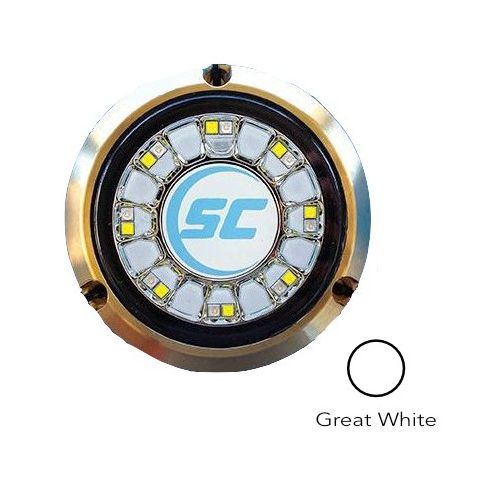 Shadow Caster SCR-16 Underwater LED Lights - Great White Single Color