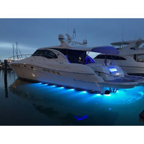 Shadow Caster SCR-24 Underwater LED Lights - Bimini Blue Single Color