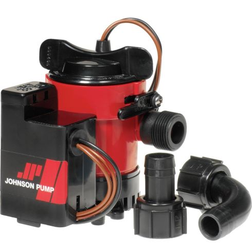 Bomba de achique automática Manguera de 3/4" Interruptor magnético 12V - Johnson Pump 750GPH