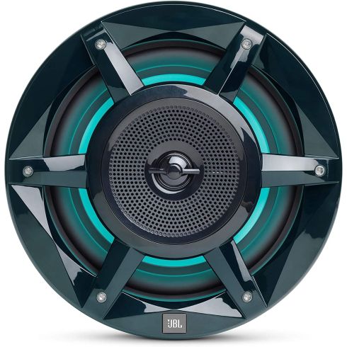 Altavoces JBL MB8030 Marinos Coaxiales de 8" - Negro con Iluminación RGB - Par