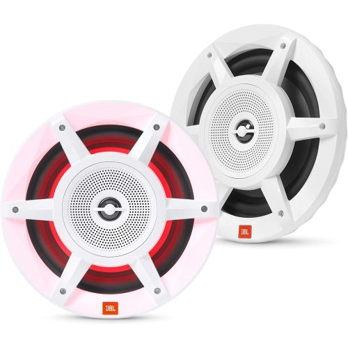 JBL 8" MW8030 Marine White Speakers 