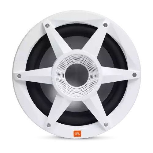 Subwoofer Marino JBL MW1000 de 10” - Blanco con Iluminación RGB